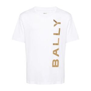 BALLY Logo T-Shirt Men WHITE T-Shirts